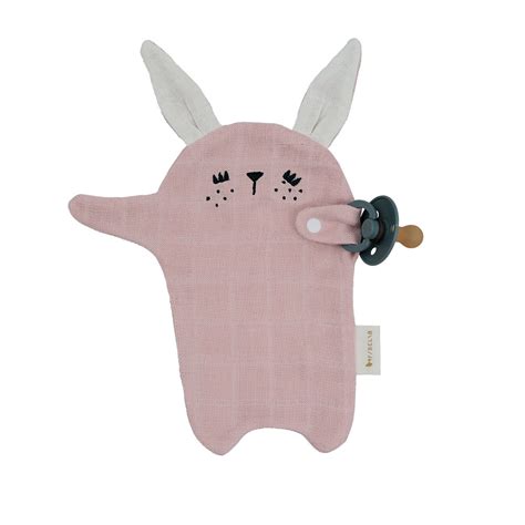 Doudou Attache tétine Lapin Fabelab pour chambre enfant Les Enfants