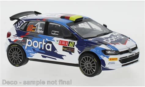 Miniature Volkswagen Polo Ixo Gti R No Porta Rally Ypres