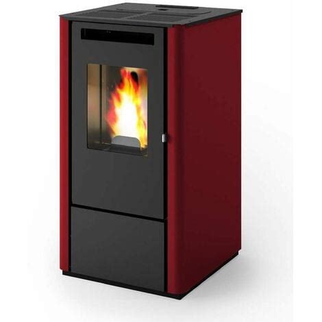 Stufa A Pellet Thelma Bordeaux Kw Punto Fuoco