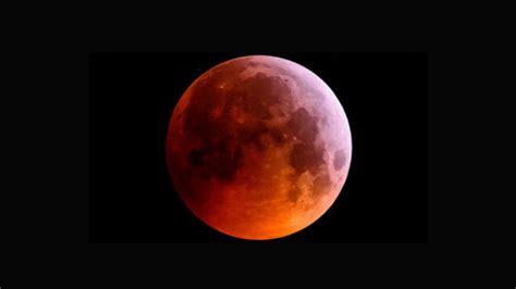 NASA EN VIVO Superluna de Sangre 2019 Cuándo se podrá ver desde el