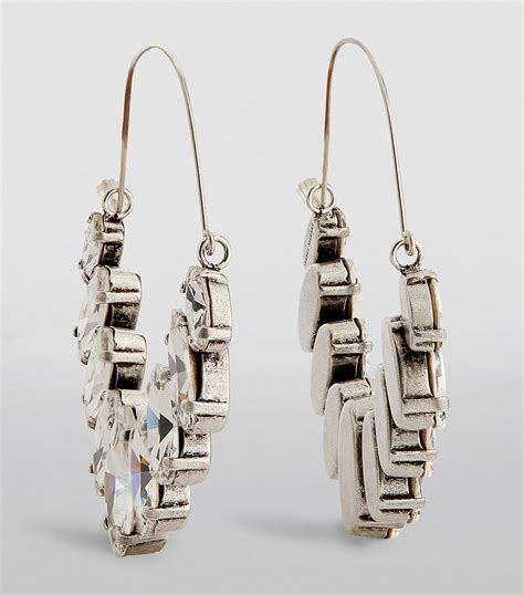 Isabel Marant Embellished Hoop Earrings Harrods Us