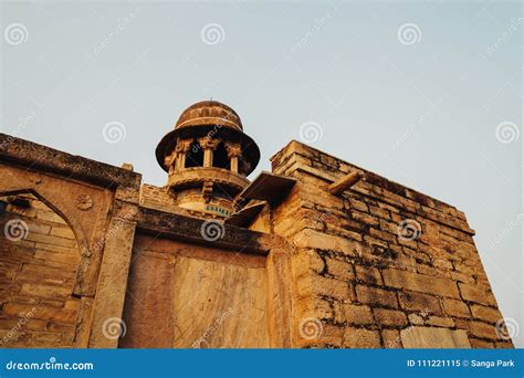 Gwalior Fort in Madhya Pradesh, India Stock Image - Image of east ...