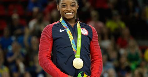 Olympic Gymnastics Simone Biles Adds Third Gold In Rio Time