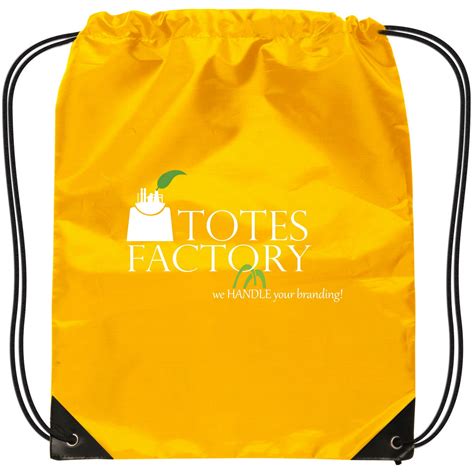 Wholesale Strong Polyester Drawstring Backpack With Logo Tp Db