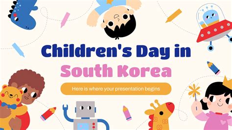 Children's Day in South Korea | Google Slides and PPT