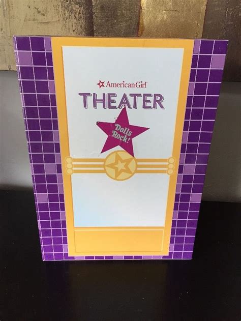 AMERICAN GIRL THEATER Spotlight Stage Play Set | American girl, Playset ...