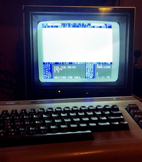 Simple BBS in a Commodore Emulator - Adam Whitney