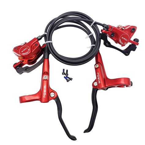 Snapklik.com : Mountain Bike Hydraulic Disc Brake Set, Front & Rear