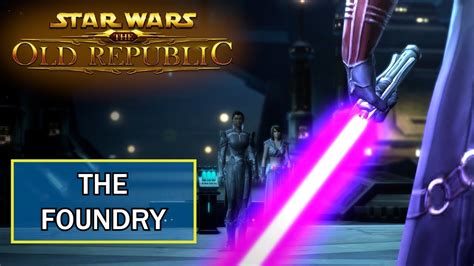 SWTOR Light Side Sith Warrior The Foundry Call To Arms YouTube