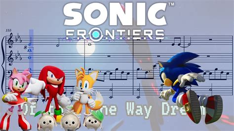 Sonic Frontiers One Way Dream Piano Recreation Youtube