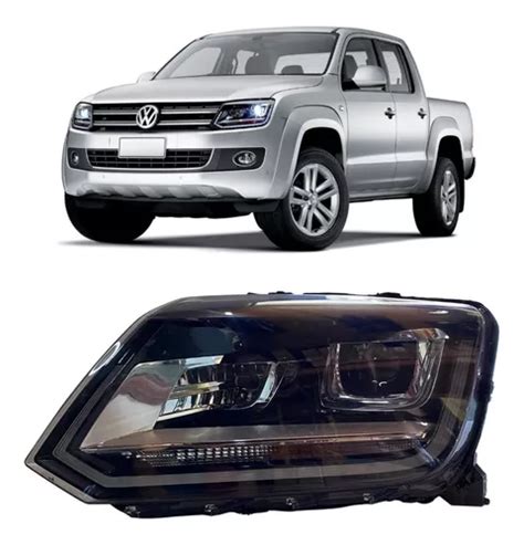 Farol Amarok Extreme Ultimate Xenon Esquerdo Original