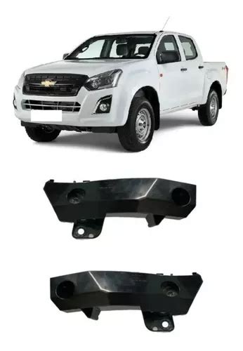 Par Guia Mensula Parachoque Chevrolet Dmax 2018 2020 Zf Cuotas Sin