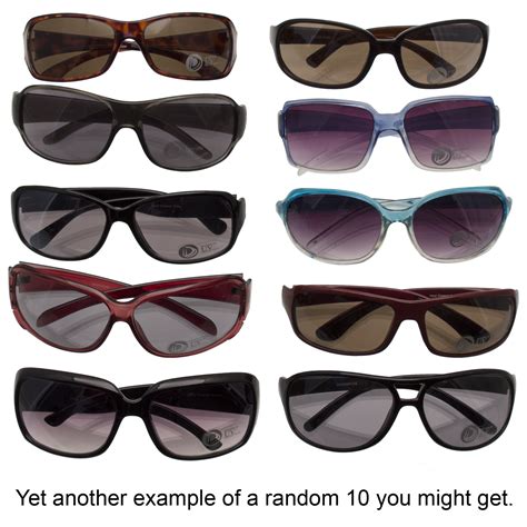 10 Pack Assorted Uv Protected Sunglasses