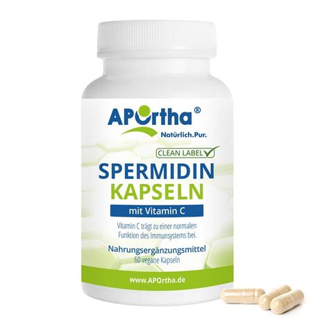 APOrtha® Spermidin Kapseln - 1 mg 60 St - Shop Apotheke