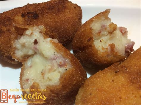 Croquetas de jamón muy cremosas Receta Petitchef