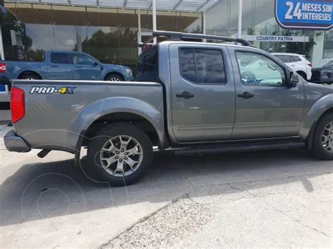 Nissan Frontier Pro 4X V6 4x4 Usado 2018 Color Gris Ceniza Precio