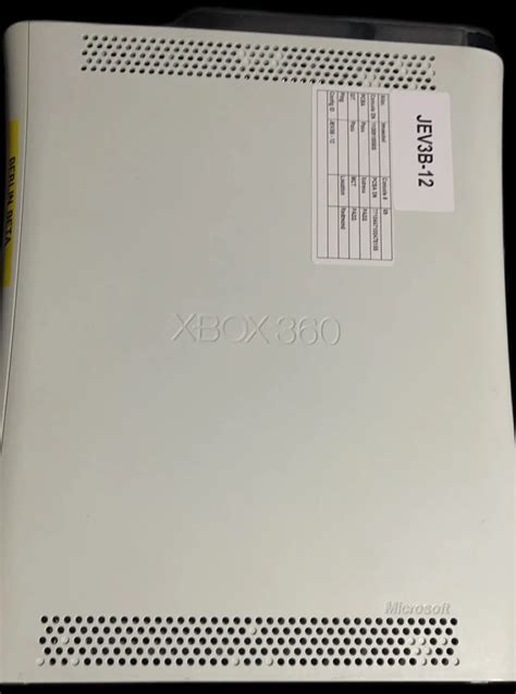 Microsoft Xbox 360 Second Prototype Console Consolevariations