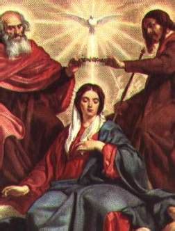 Fifth Glorious Mystery - Mary's Coronation as Queen of Heaven and earth