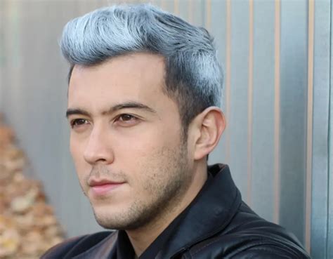 Cool Blonde Highlights For Men With Dark Hair