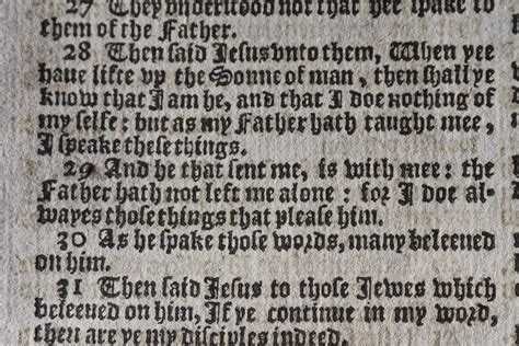 1613 Kjv New Testament Bible Leaf Random Etsy