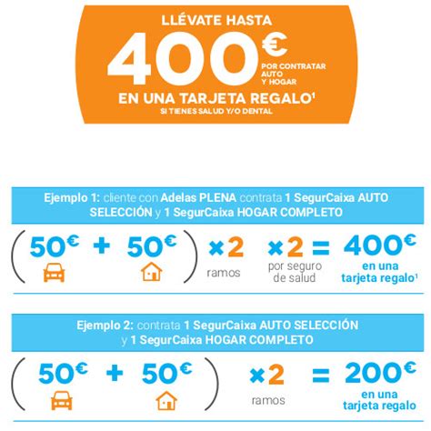 OFERTA Seguro de Hogar y Automóvil SegurCaixa Adeslas