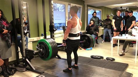 225kg Deadlift At 66kg Bodyweight Powerlifting Meet Youtube