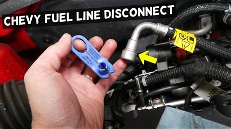 How To Disconnect Fuel Line On Chevrolet Cruze Sonic Malibu Equinox