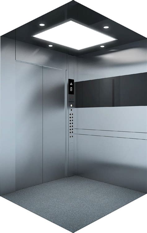 Stainless Steel Mirror Passenger Elevator Icp Intentec China