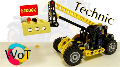 Хороший аналог Лего Техник 8045 от Decool 3347 - YouTube