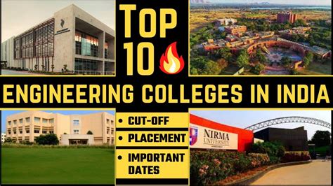 Top 10 Private Engineering Colleges In India 🔥🔥 Cutoff Placements