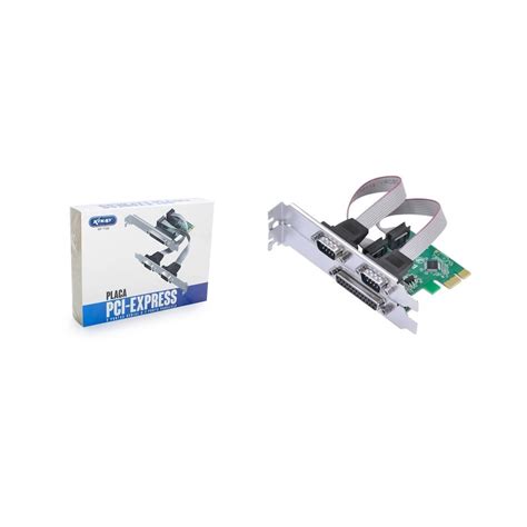 Placa PCI Express 2 Portas Serial 1 Porta Paralela Shopee Brasil