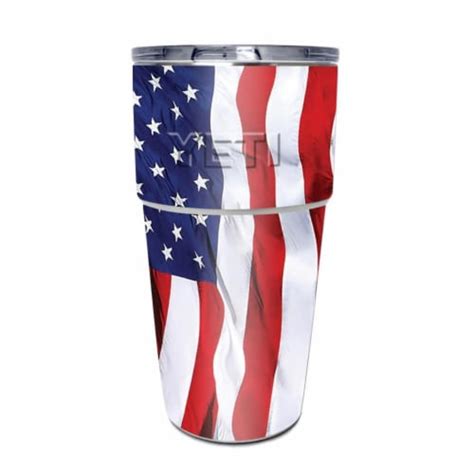 Mightyskins Cf Yepint Si American Flag Carbon Fiber Skin For Yeti