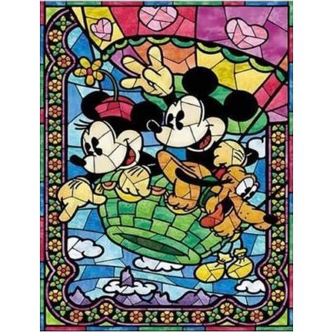 Yeesam Art Peinture De Diamant D Mickey Minnie Disney Diy Diamant