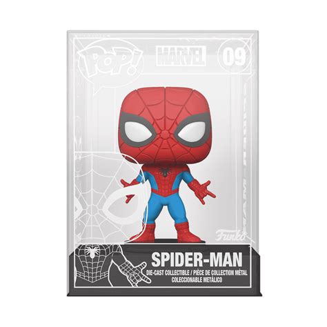 Buy Pop Die Cast Spider Man At Funko