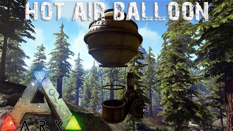 ARK Survival Evolved Annunaki Genesis Air Balloon And Steampunk