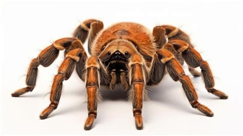 Premium Photo | A close up of a tarara spider with its mouth open ...