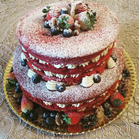 Bolo Naked Cake Loja Doces Elo Produtos Especiais