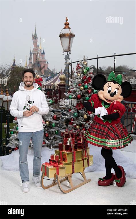 Cedric Grolet Attending The Disney Enchanted Christmas At DisneyLand