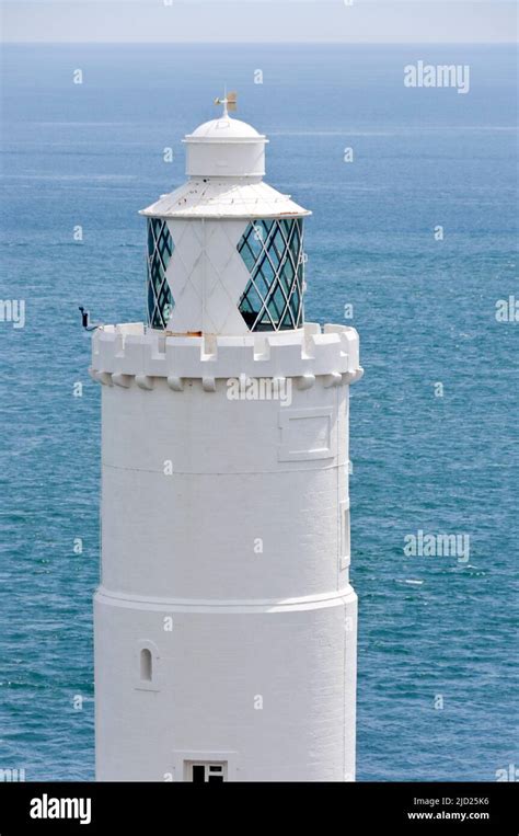 Start Point Lighthouse, Devon, England Stock Photo - Alamy