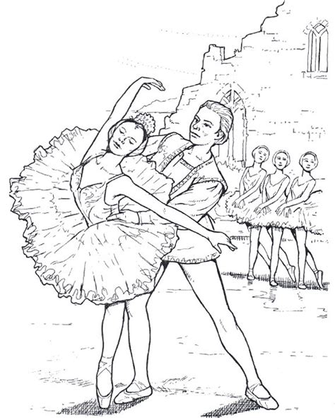 Disegni Di Ballerine Di Danza Classica Da Colorare E Stampare