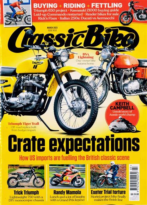 Classic Bike Magazine Subscription Buy At Uk Classic Car Bike