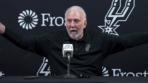 Gregg Popovich Speaks on Becky Hammon, Aces (Credit: San Antonio Spurs ...