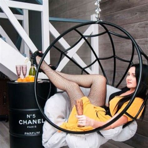 кресло для квартирного интерьера "Паутинка" | Подвесное кресло, Качели ...