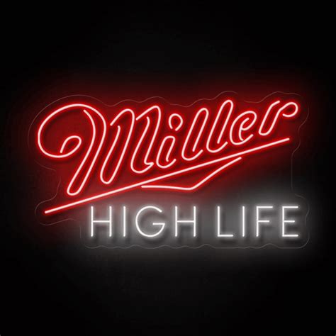 Shop Miller high life Neon sign Online | Free Delivery