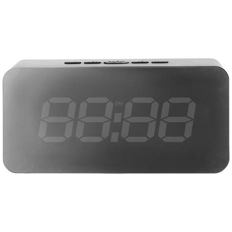 LED Color Changing Clock Clocks Desktop Electronic Clock Digital Alarm ...