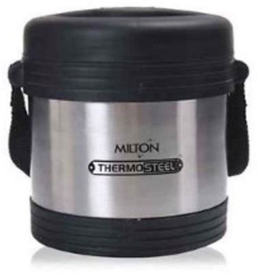 5% OFF on MILTON Legend 4 Stainless Steel Tiffin 4 Containers Lunch Box(800 ml) on Flipkart ...