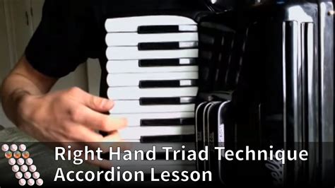 Right Hand Triad Technique Youtube