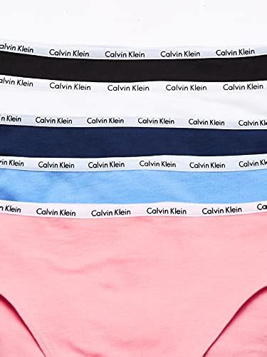 Calvin Klein Women S Cotton Stretch Logo Multipack Bikini Panty Black