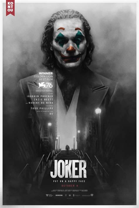 Joker 2019 1280 x 1920 Cartazes gráficos Cartazes de cinema