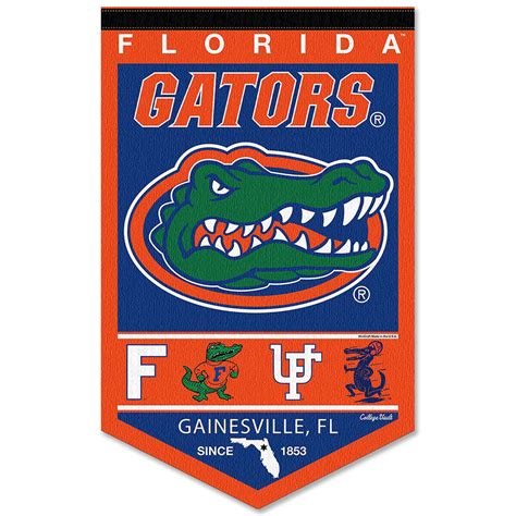 Florida Gators Heritage Logo History Banner - State Street Products